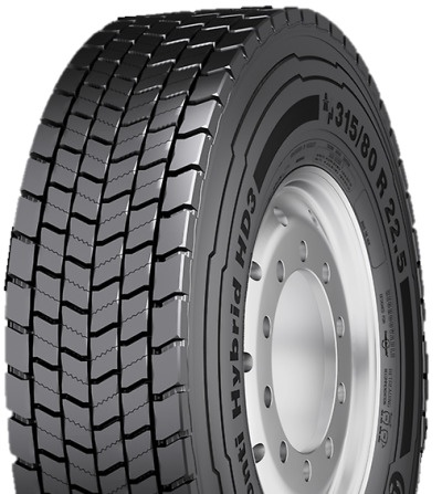 295/60R22,5 150/147L CONTINENTAL HYBRID HD3